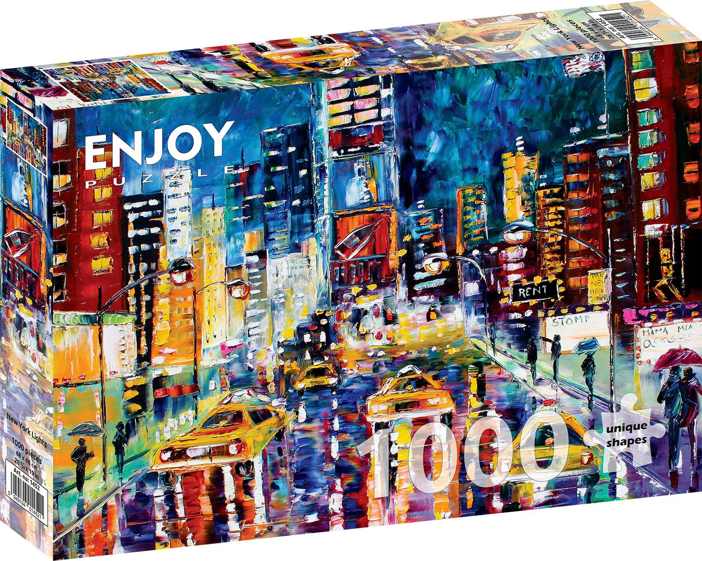 1000 Pieces Jigsaw Puzzle - New York Lights