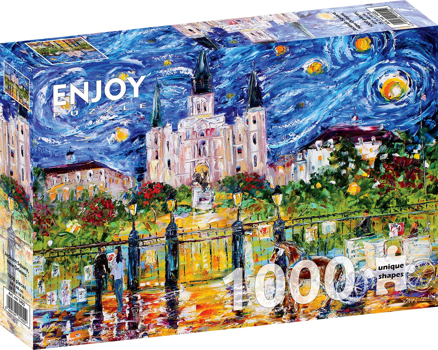 1000 Pieces Jigsaw Puzzle - Jackson Square