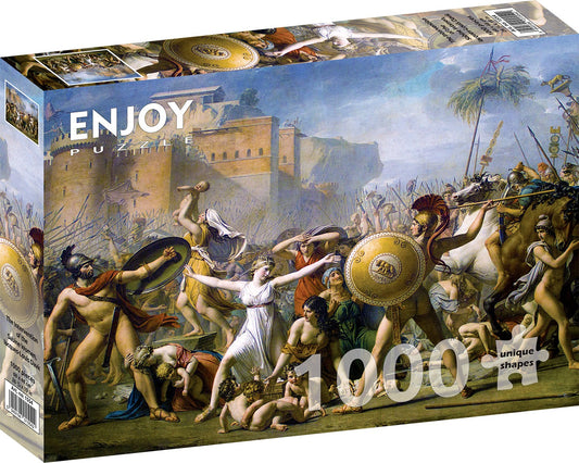 1000 Pieces Jigsaw Puzzle - Jacques-Louis David: The Intervention of the Sabine Women