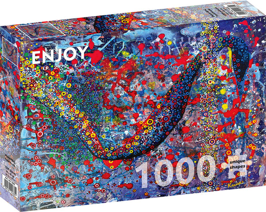 1000 Pieces Jigsaw Puzzle - Plume Bird