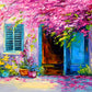 1000 Pieces Jigsaw Puzzle - Blooming Courtyard (1693)