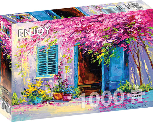 1000 Pieces Jigsaw Puzzle - Blooming Courtyard