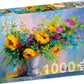 1000 Pieces Jigsaw Puzzle - Bouquet with Yellow Flowers