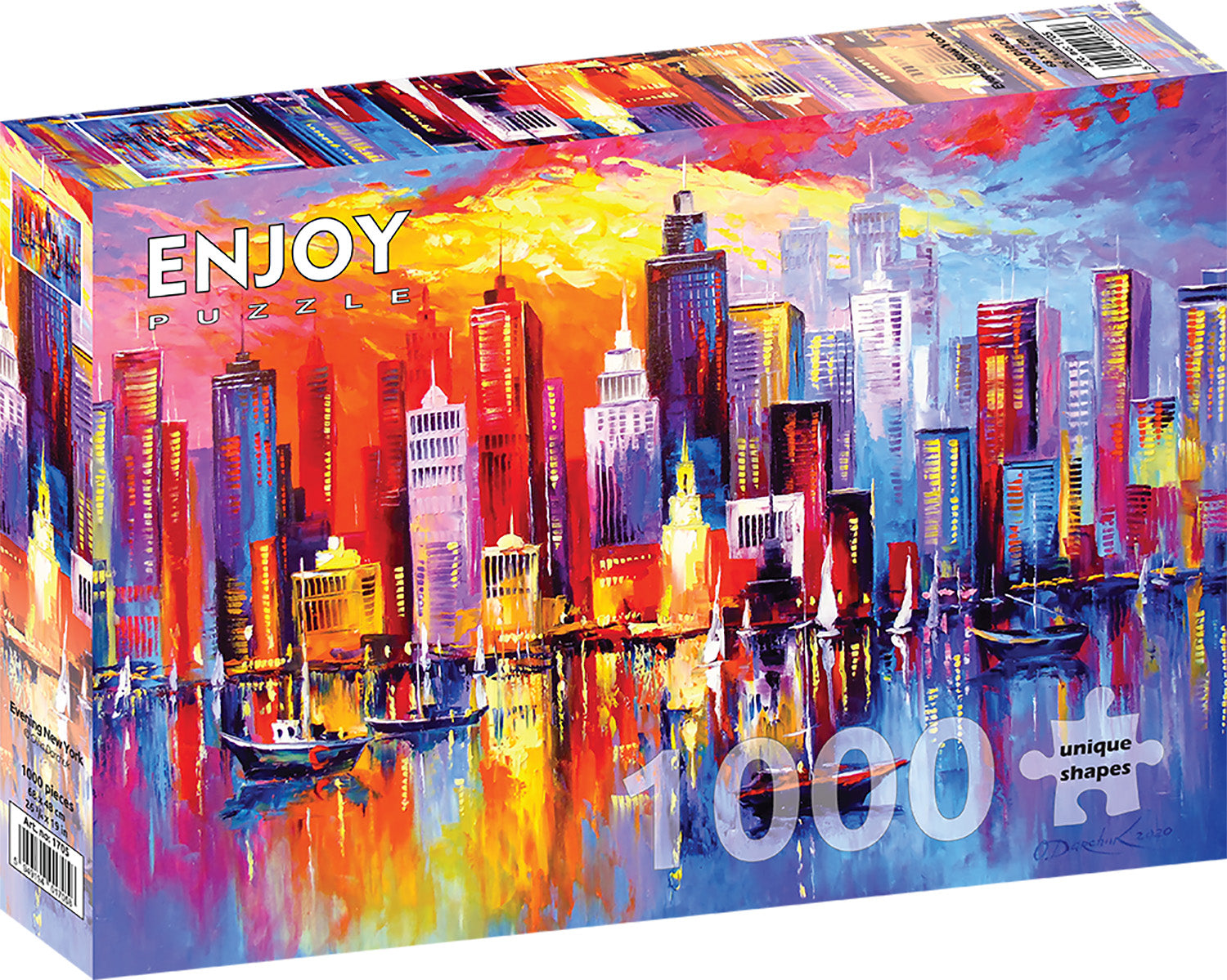 1000 Pieces Jigsaw Puzzle - Evening New York