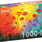 1000 Pieces Jigsaw Puzzle - Magic Poppies