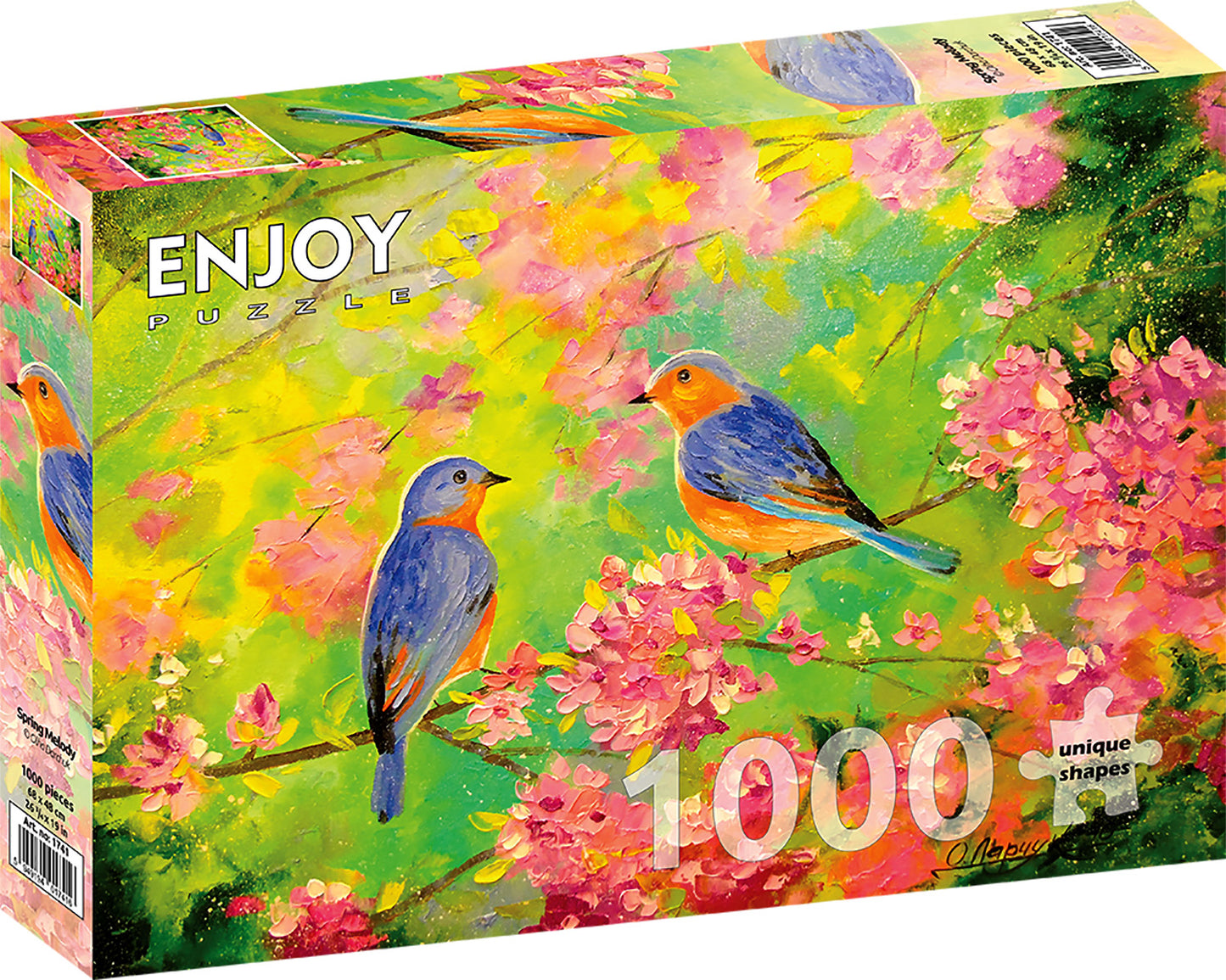 1000 Pieces Jigsaw Puzzle - Spring Melody