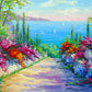 1000 Pieces Jigsaw Puzzle - Sunny Road to the Sea (1747)