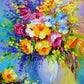 1000 Pieces Jigsaw Puzzle - Bouquet of Summer Flowers (1778)
