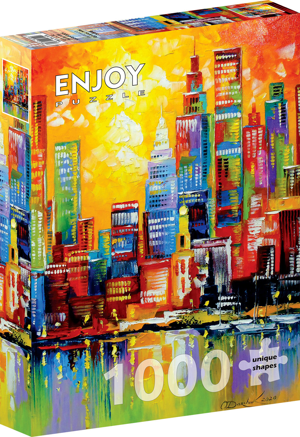 1000 Pieces Jigsaw Puzzle - Bright New York City