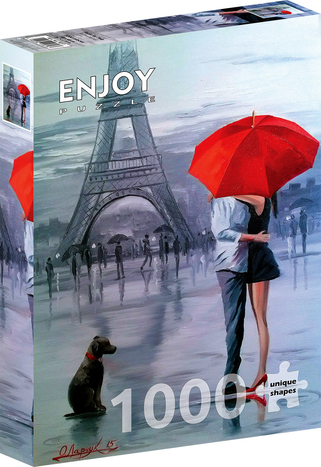 1000 Pieces Jigsaw Puzzle - Paris for Two