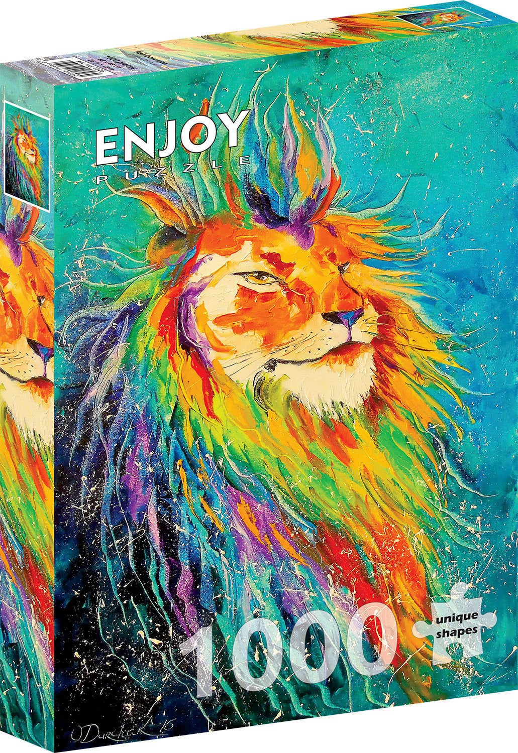 1000 Pieces Jigsaw Puzzle - Rainbow Lion