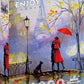 1000 Pieces Jigsaw Puzzle - Rainy Day in Paris