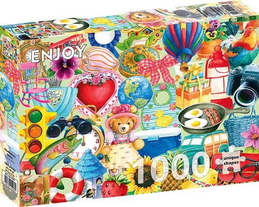 1000 Pieces Jigsaw Puzzle - Miscellaneous Medley