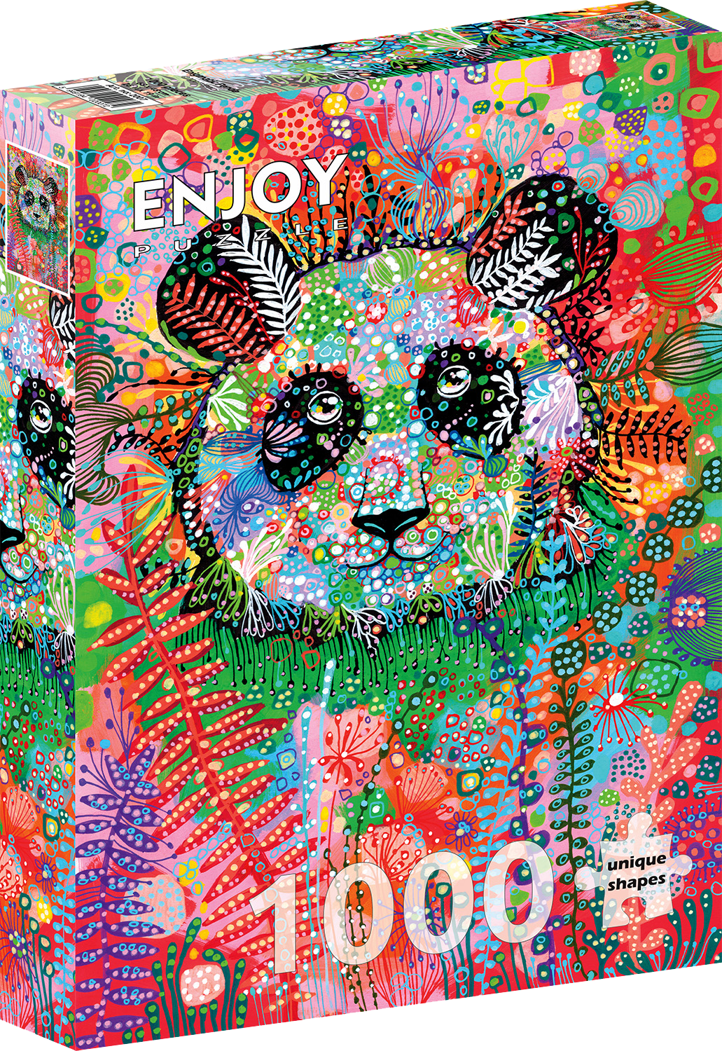 1000 Pieces Jigsaw Puzzle - Enigmatic Panda (2007)