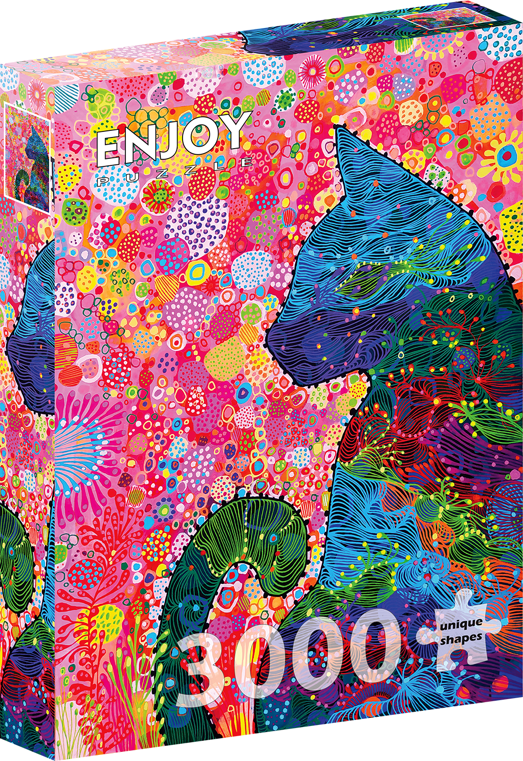 3000 Pieces Jigsaw Puzzle - Wandering Cat (2128)