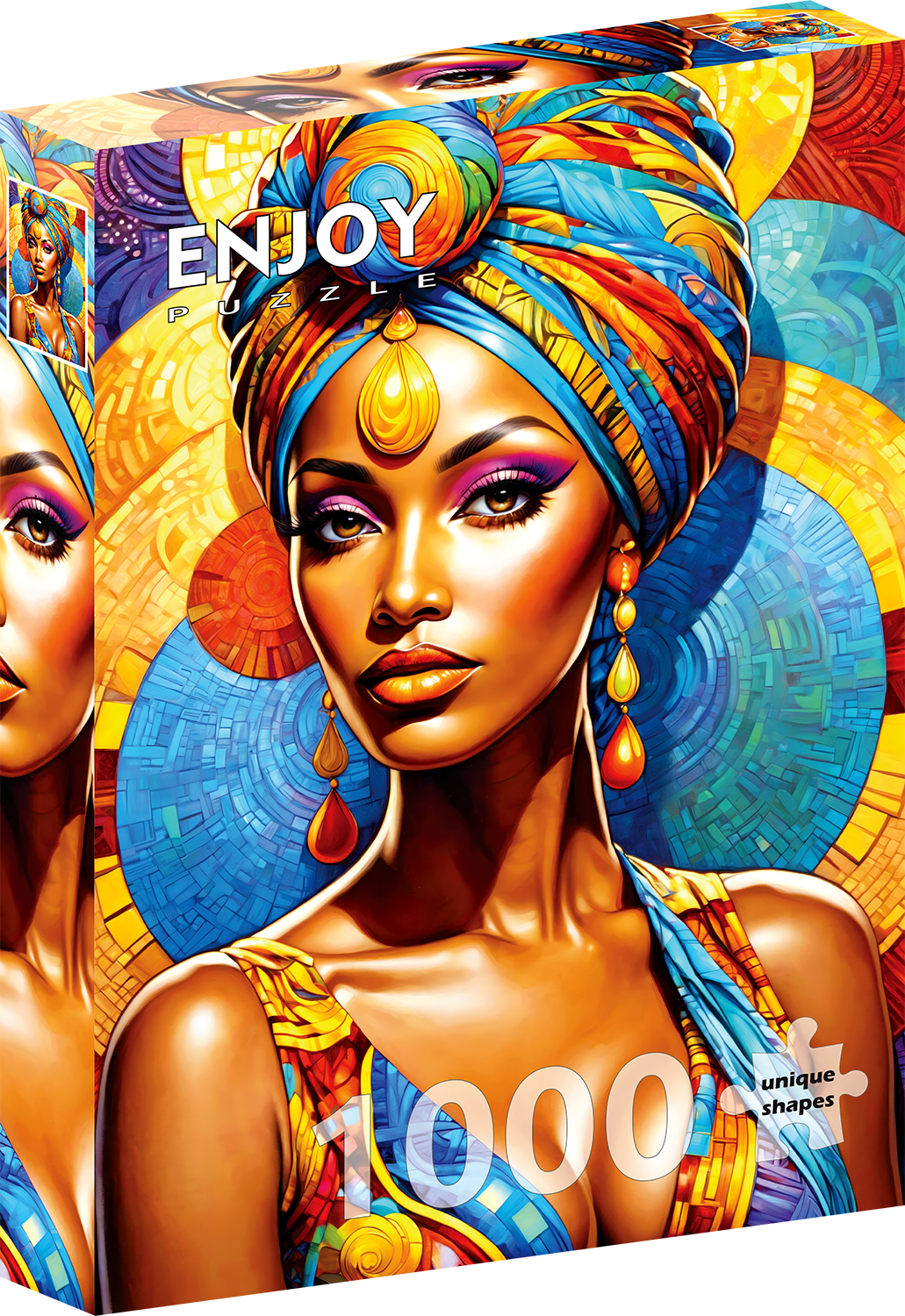 1000 Pieces Jigsaw Puzzle - African Beauty (2139)