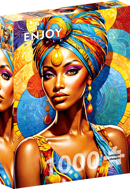 1000 Pieces Jigsaw Puzzle - African Beauty (2139)