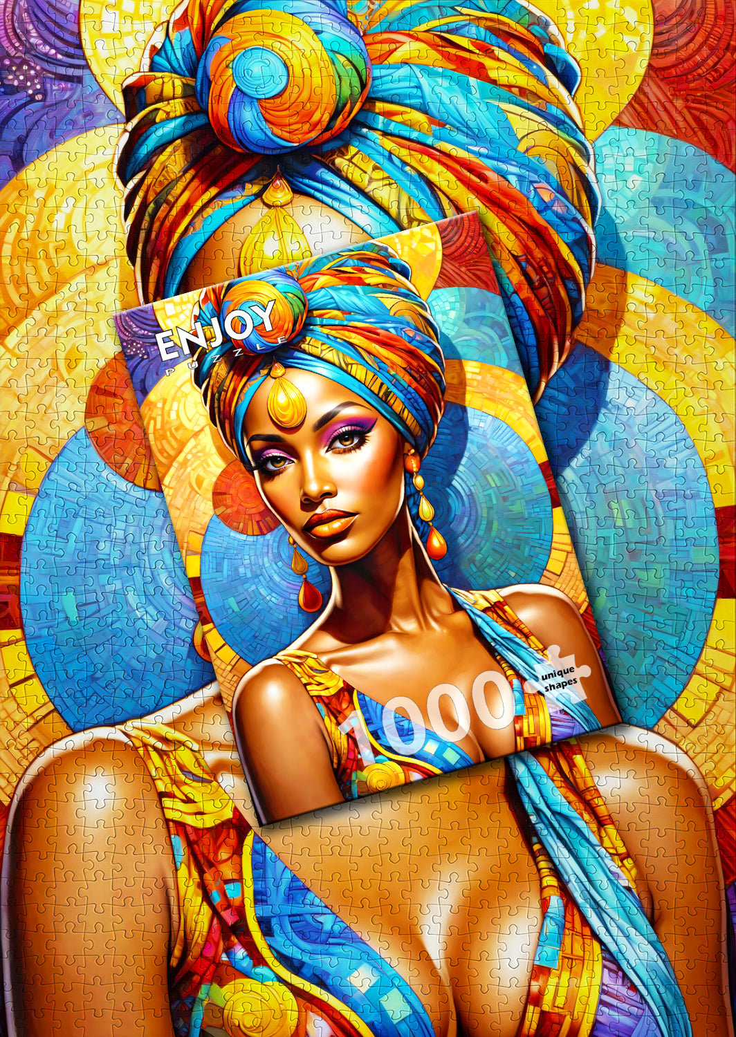 1000 Pieces Jigsaw Puzzle - African Beauty (2139)