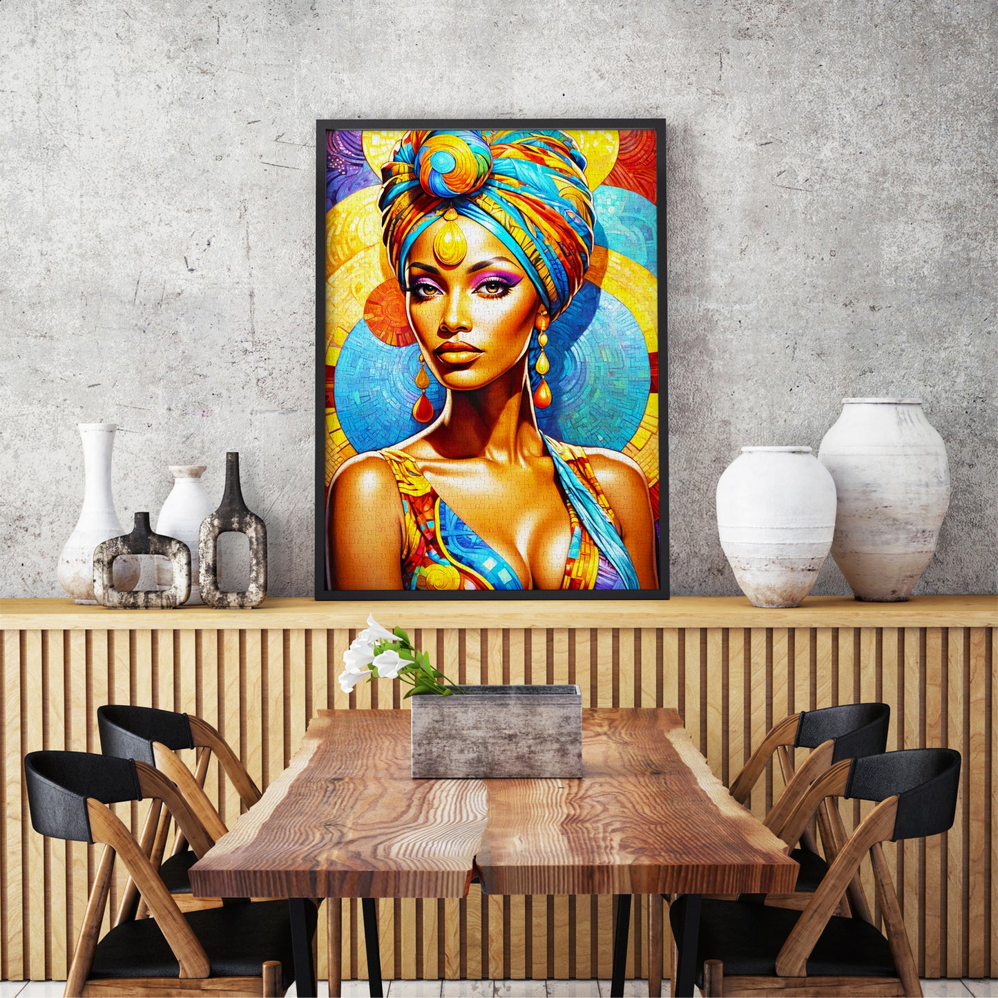 1000 Pieces Jigsaw Puzzle - African Beauty (2139)