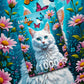 1000 Pieces Jigsaw Puzzle - White Cat (2140)