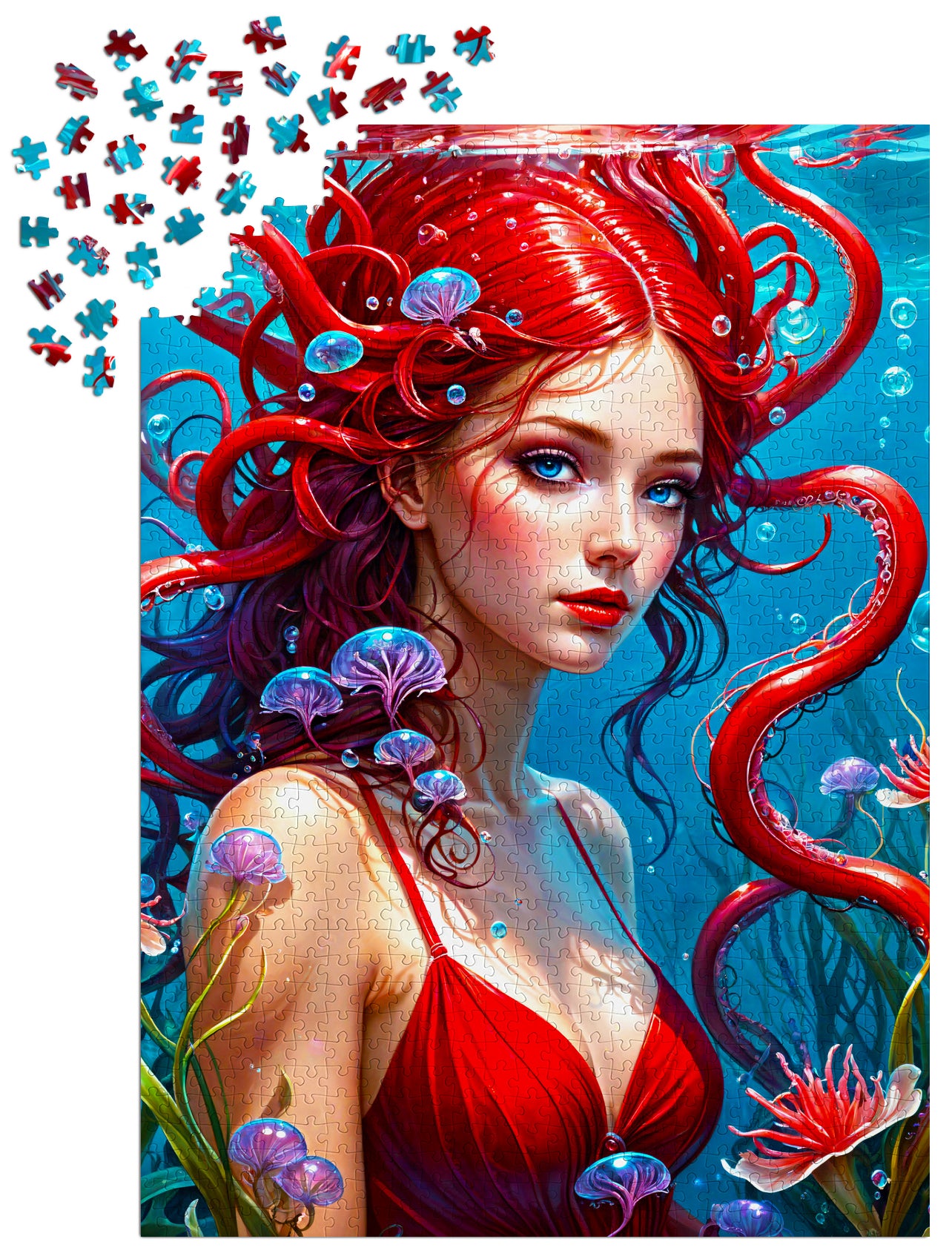 1000 Pieces Jigsaw Puzzle - Ginger Mermaid (2141)