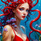 1000 Pieces Jigsaw Puzzle - Ginger Mermaid (2141)