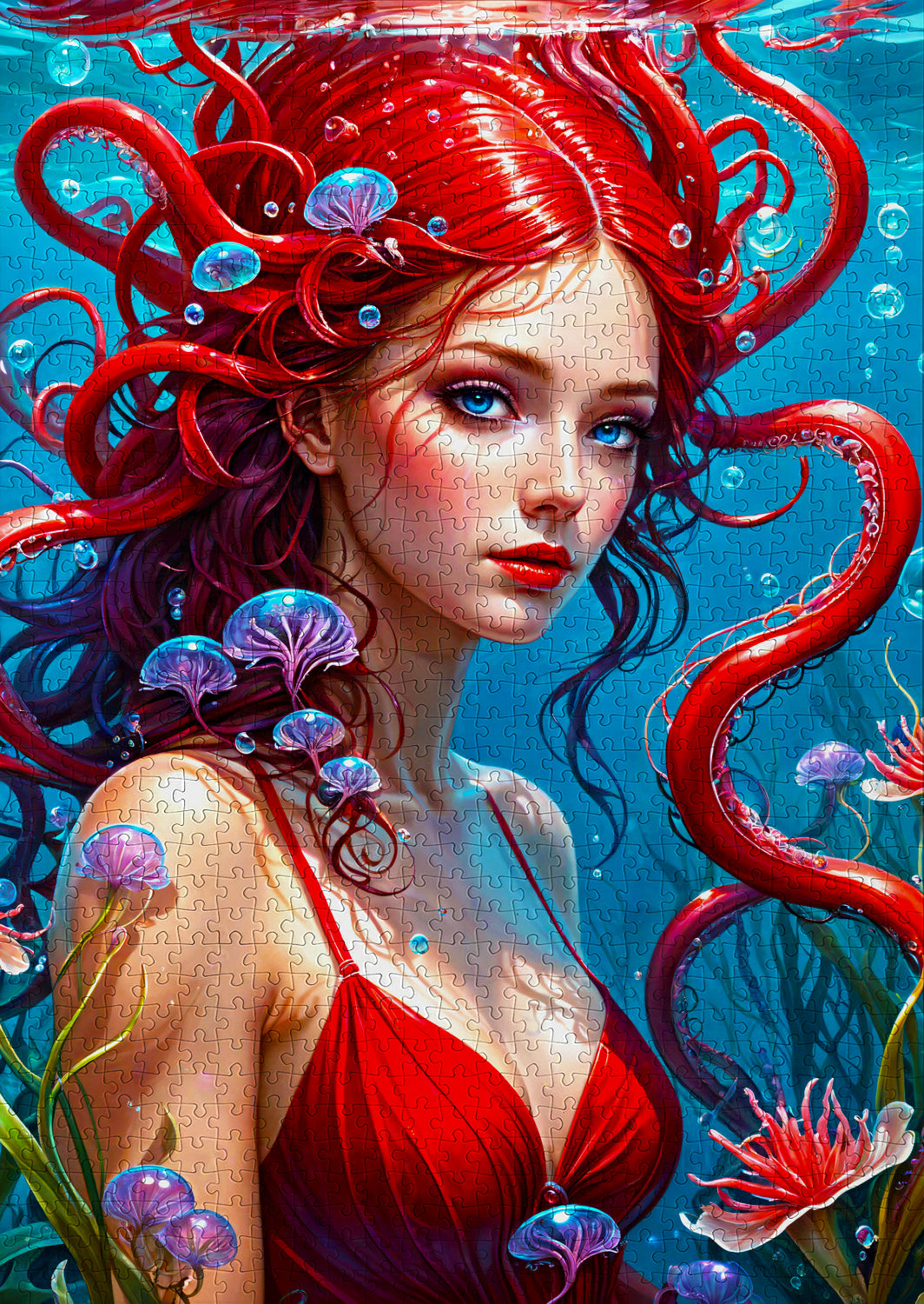 1000 Pieces Jigsaw Puzzle - Ginger Mermaid (2141)