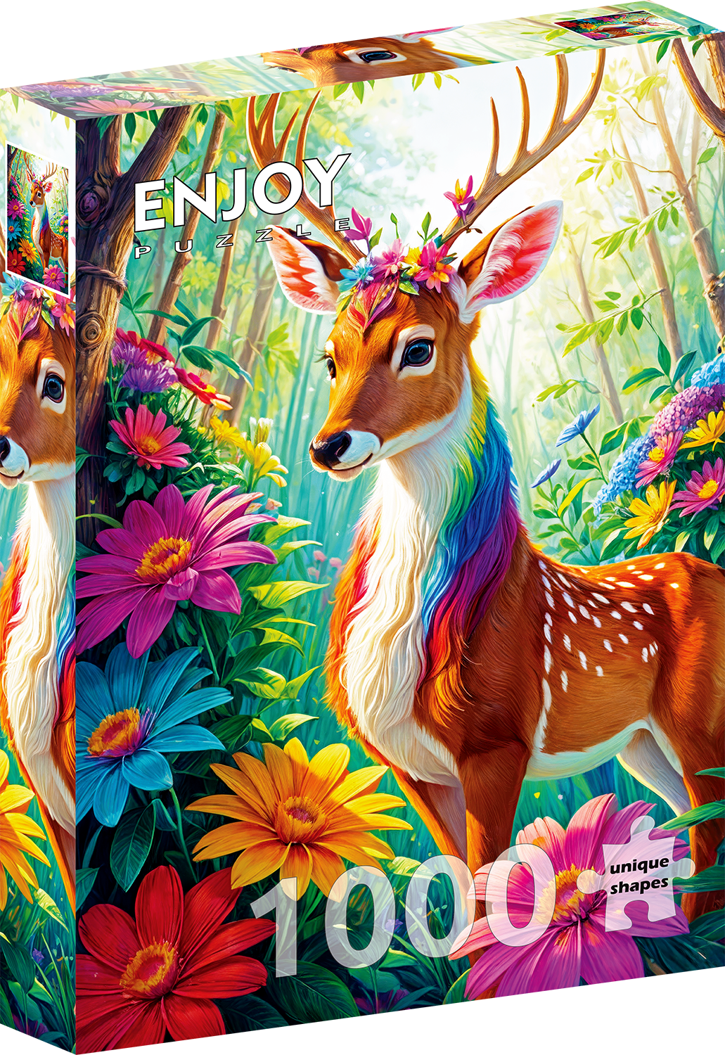 1000 Pieces Jigsaw Puzzle - Magical Deer (2155)