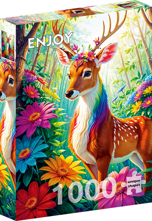 1000 Pieces Jigsaw Puzzle - Magical Deer (2155)