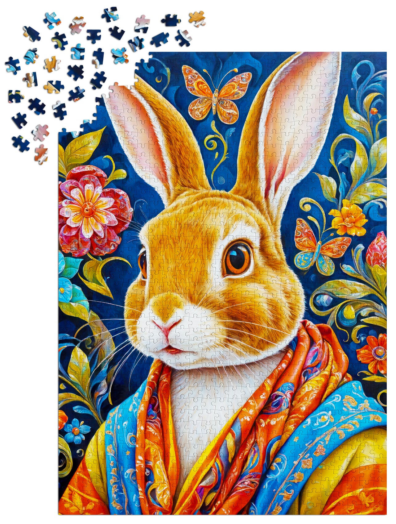 1000 Pieces Jigsaw Puzzle - Cool Rabbit (2156)