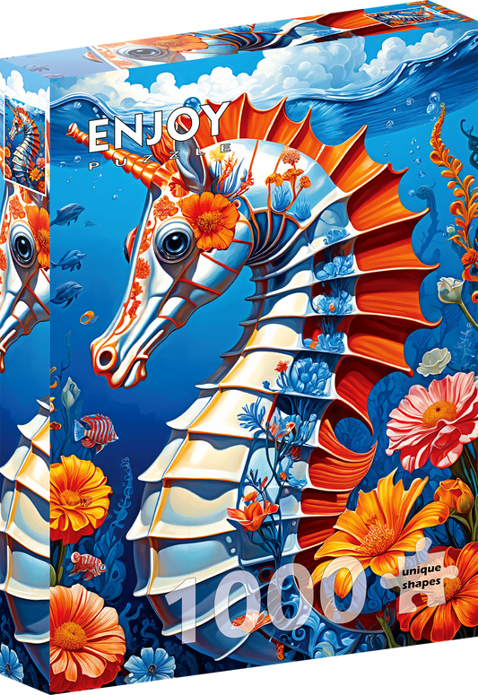 1000 Pieces Jigsaw Puzzle - Sea Horse (2159)