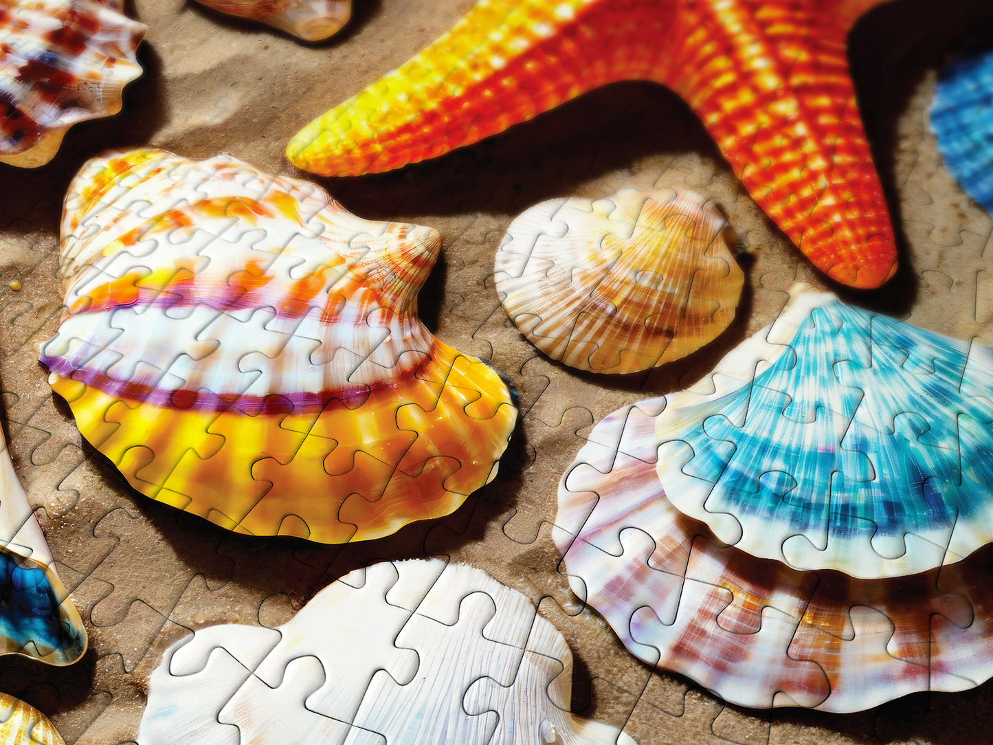 1000 Pieces Jigsaw Puzzle - Beach Treasure (2160)