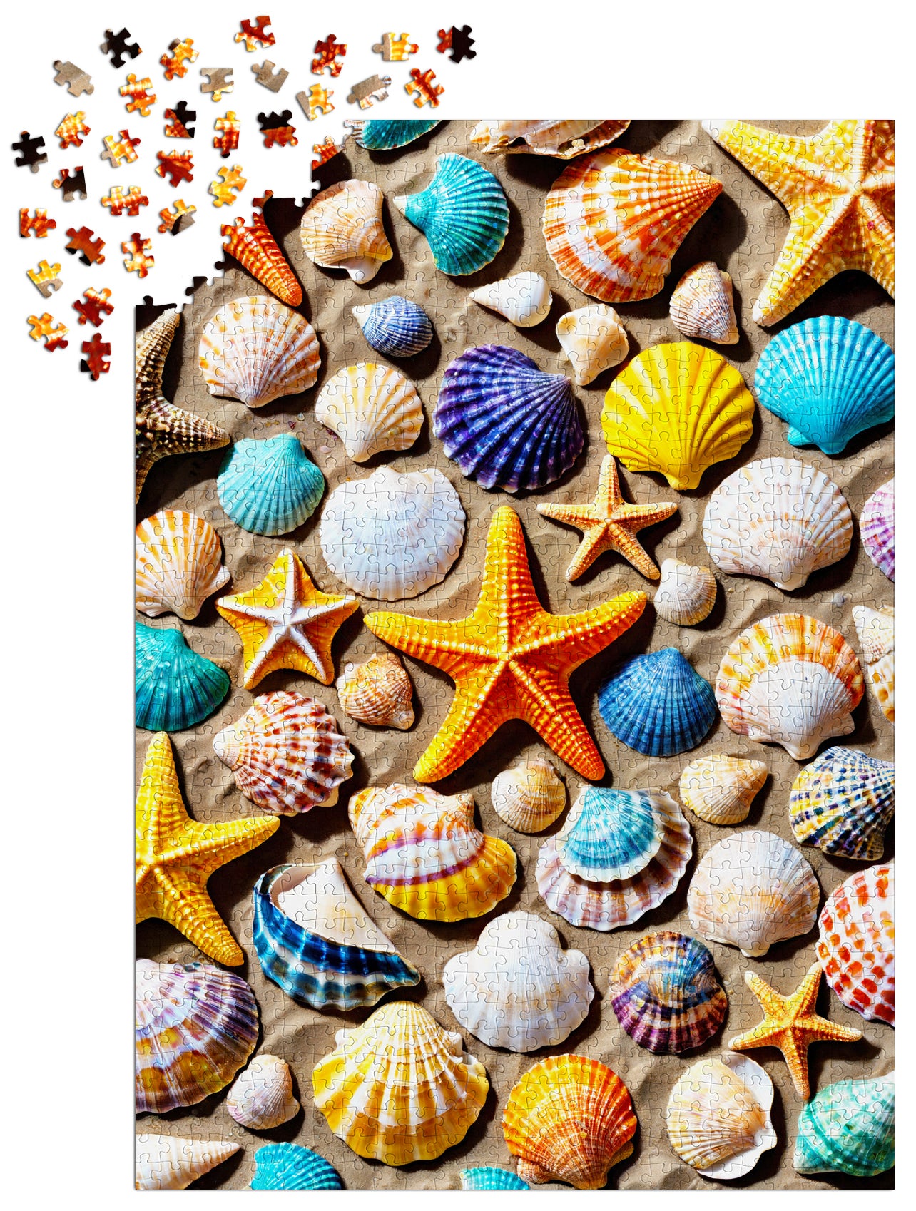 1000 Pieces Jigsaw Puzzle - Beach Treasure (2160)