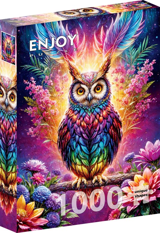 1000 Pieces Jigsaw Puzzle - Neon Owl (2161)