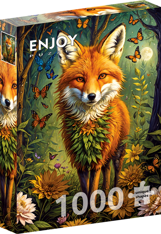 1000 Pieces Jigsaw Puzzle - Enchanted Fox (2162)