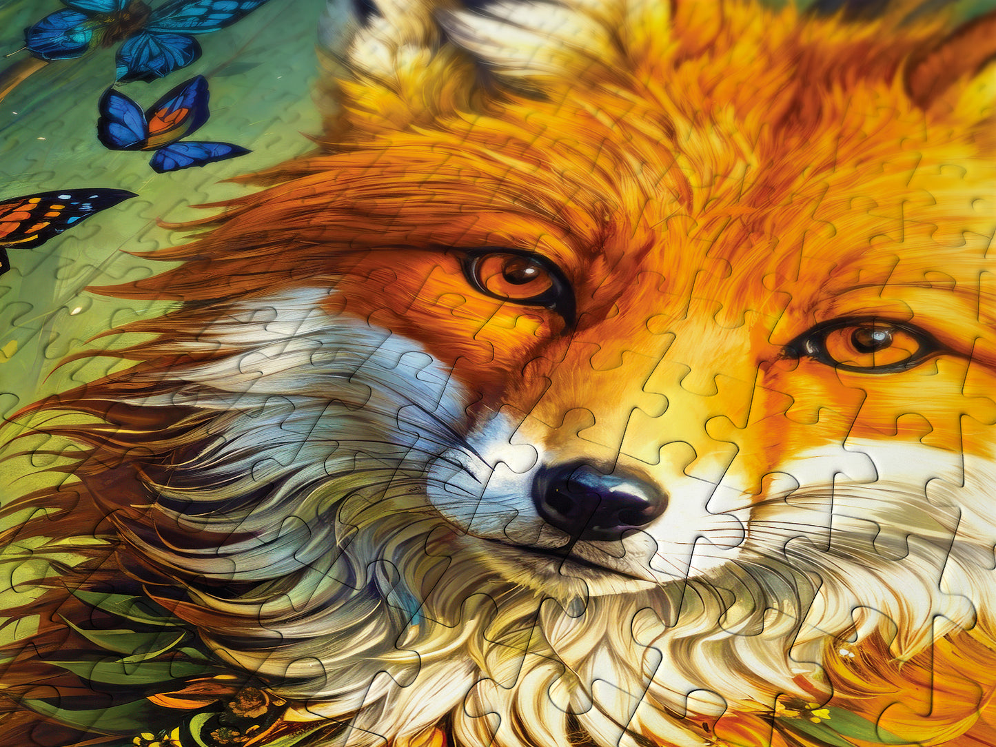 1000 Pieces Jigsaw Puzzle - Enchanted Fox (2162)