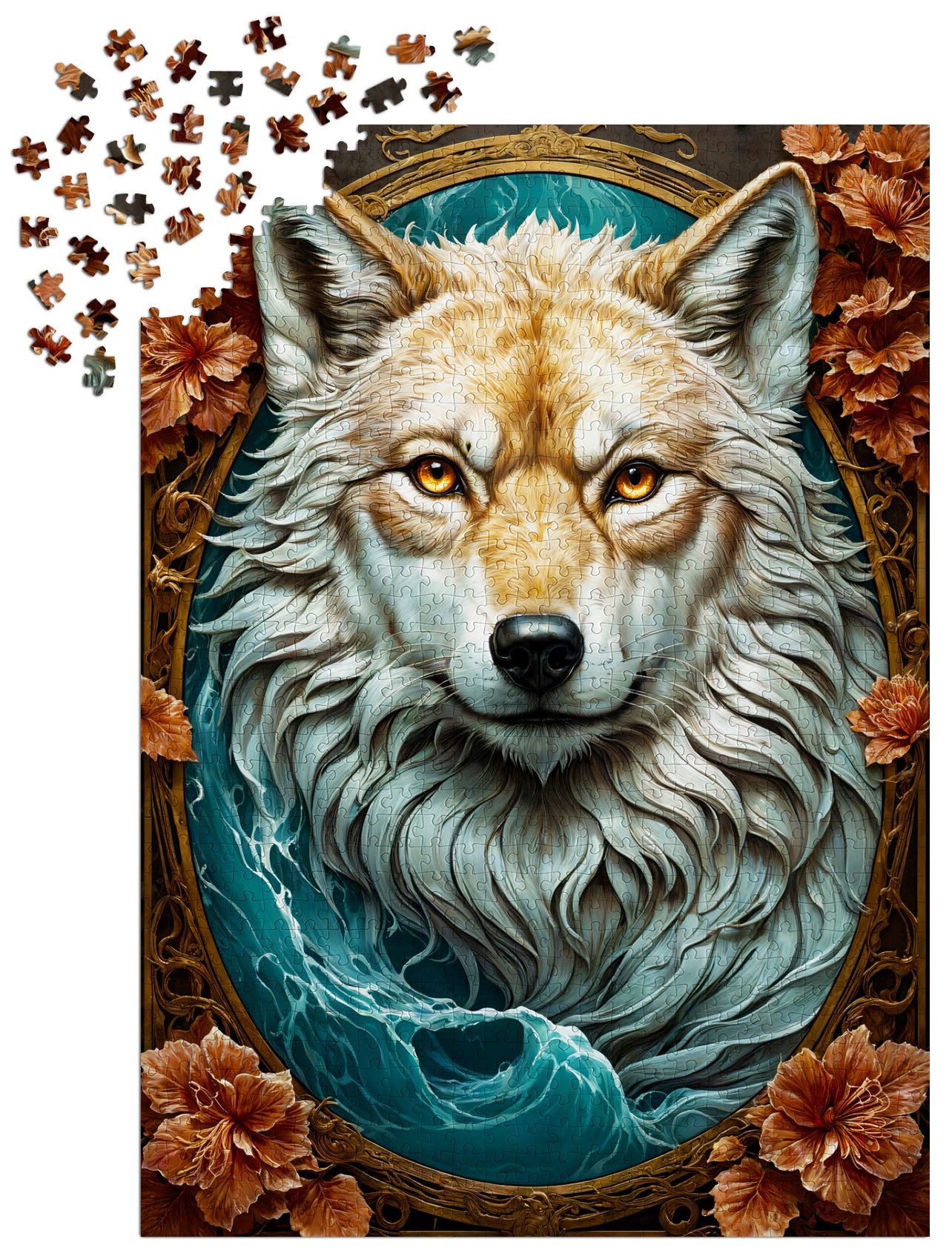 1000 Pieces Jigsaw Puzzle - The Wolf (2166)