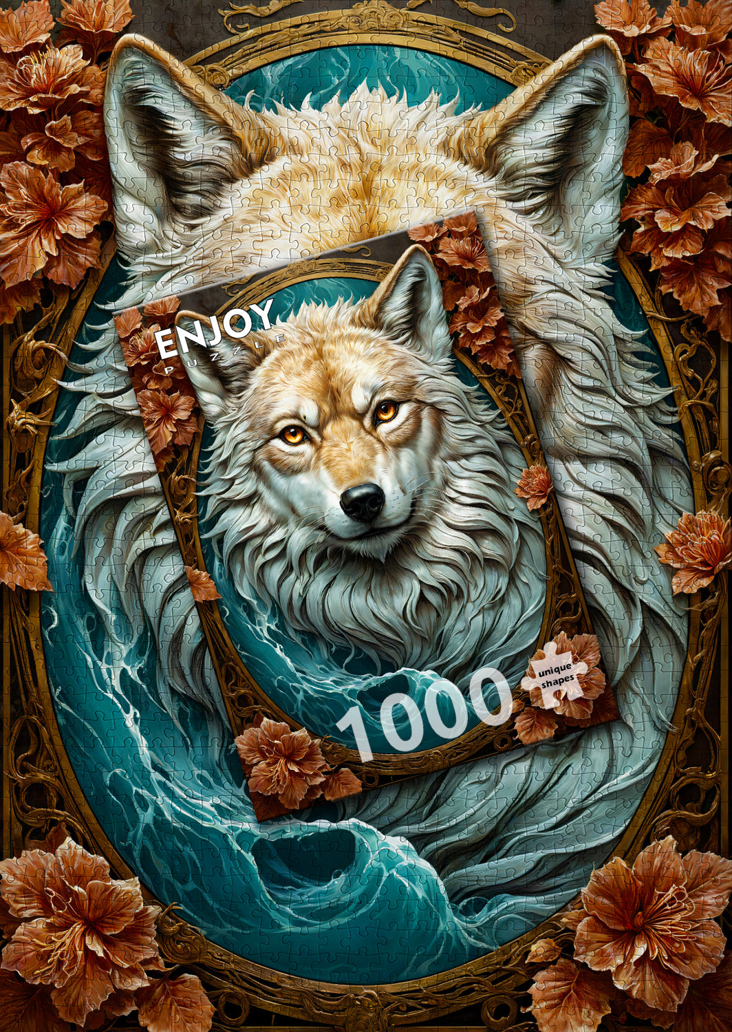 1000 Pieces Jigsaw Puzzle - The Wolf (2166)