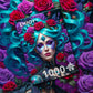 1000 Pieces Jigsaw Puzzle - Gothic Flowers Portrait (2169)