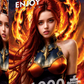 1000 Pieces Jigsaw Puzzle - Fire Element (2174)