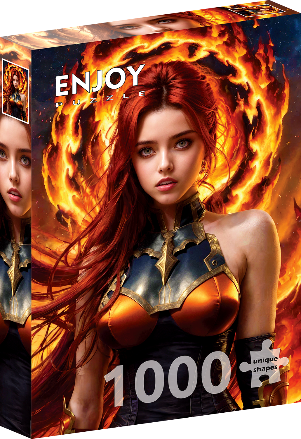 1000 Pieces Jigsaw Puzzle - Fire Element (2174)