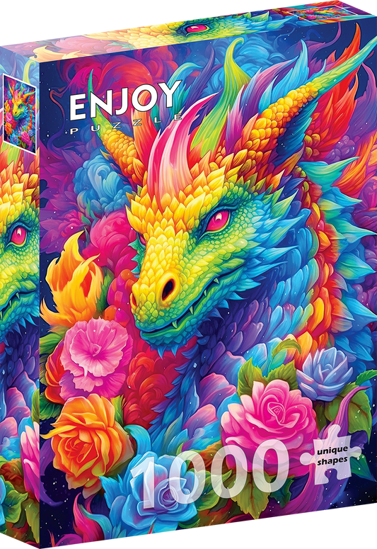 1000 Pieces Jigsaw Puzzle - Dragon (2176)