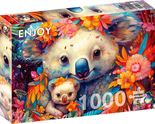 1000 Pieces Jigsaw Puzzle - Koala Kuddles (2179)