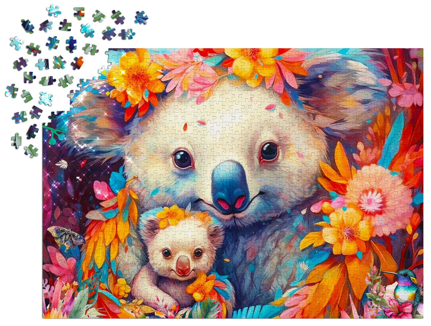 1000 Pieces Jigsaw Puzzle - Koala Kuddles (2179)