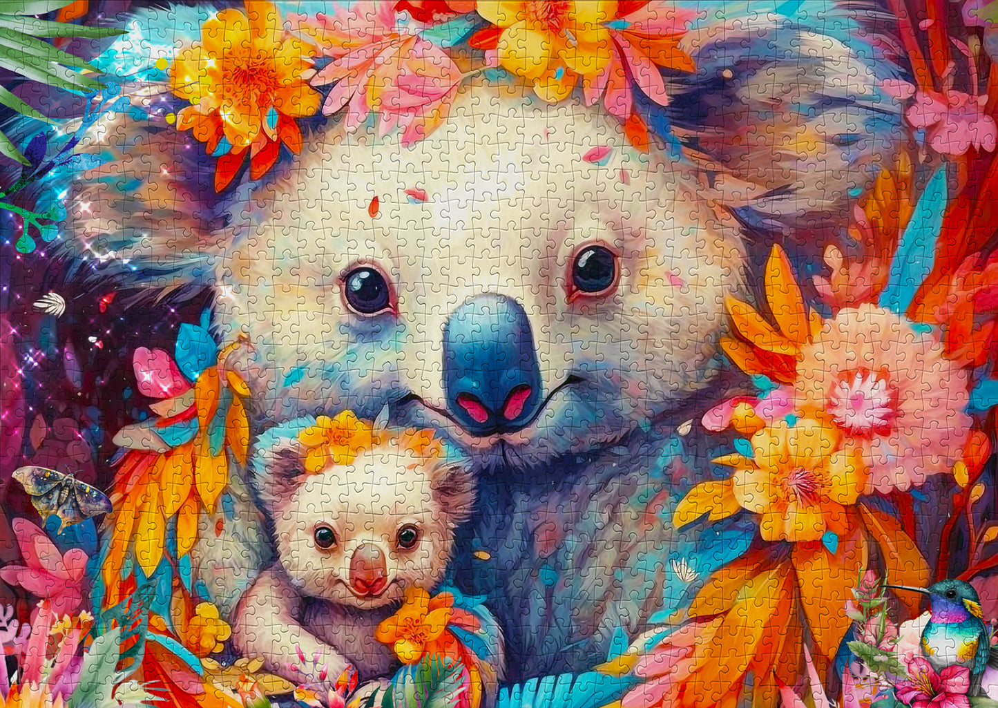 1000 Pieces Jigsaw Puzzle - Koala Kuddles (2179)