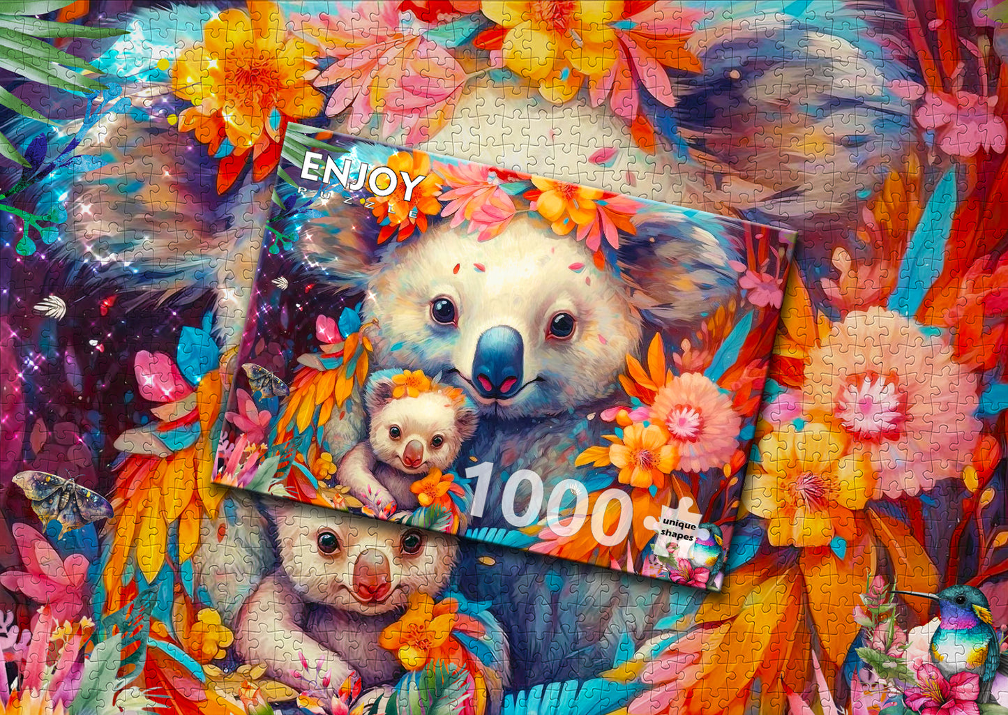 1000 Pieces Jigsaw Puzzle - Koala Kuddles (2179)