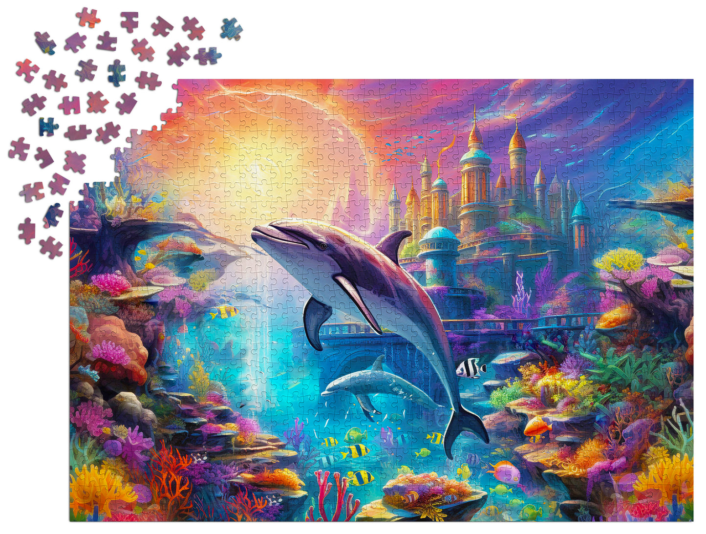 1000 Pieces Jigsaw Puzzle - Atlantis (2182)