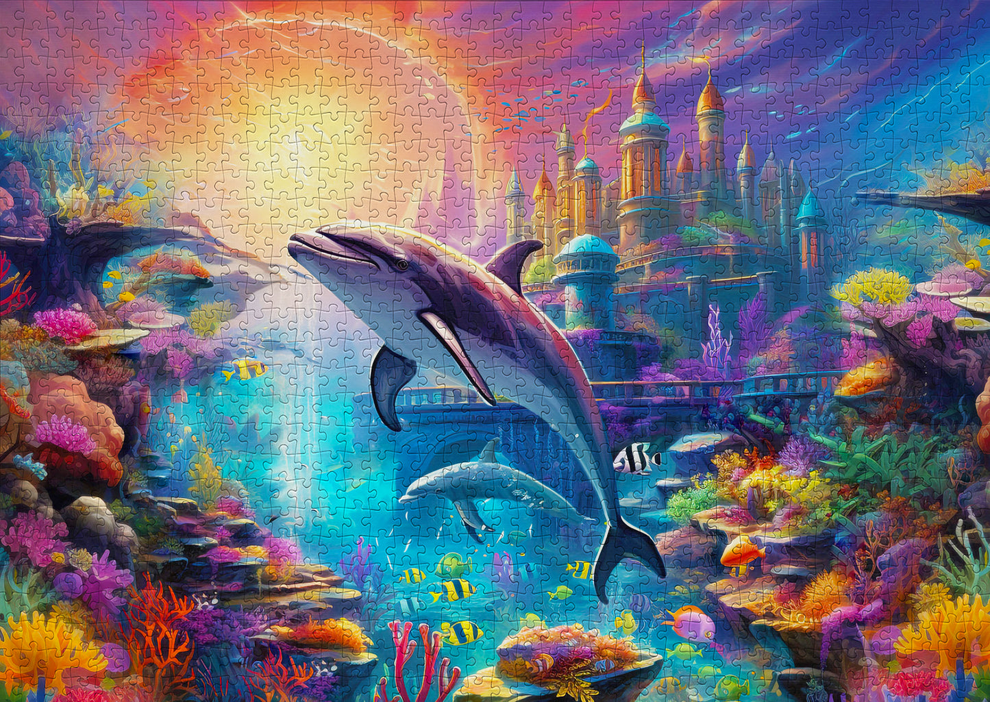 1000 Pieces Jigsaw Puzzle - Atlantis (2182)