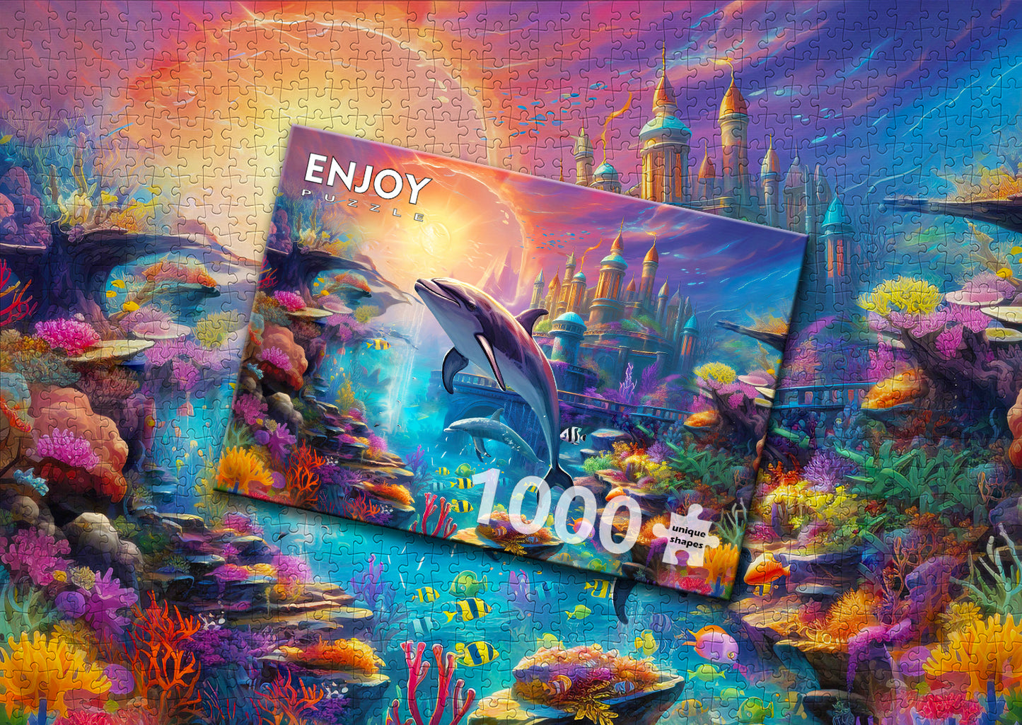 1000 Pieces Jigsaw Puzzle - Atlantis (2182)