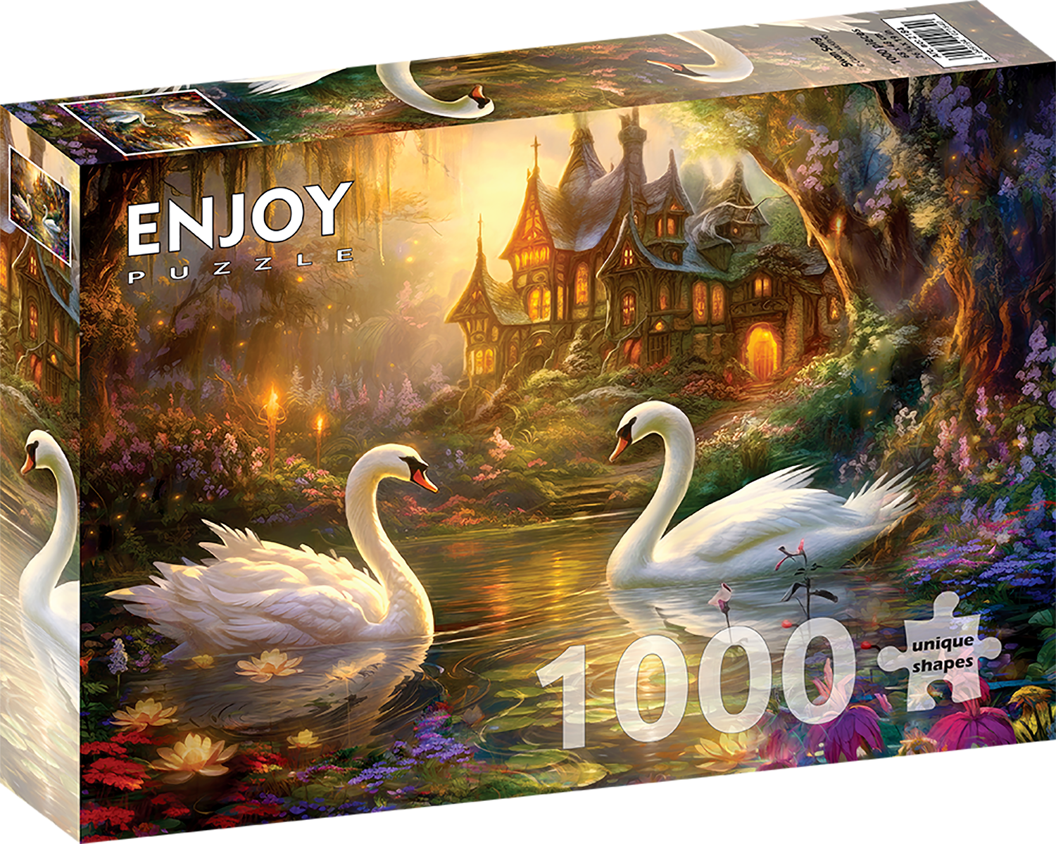 1000 Pieces Jigsaw Puzzle - Swan Song (2184)